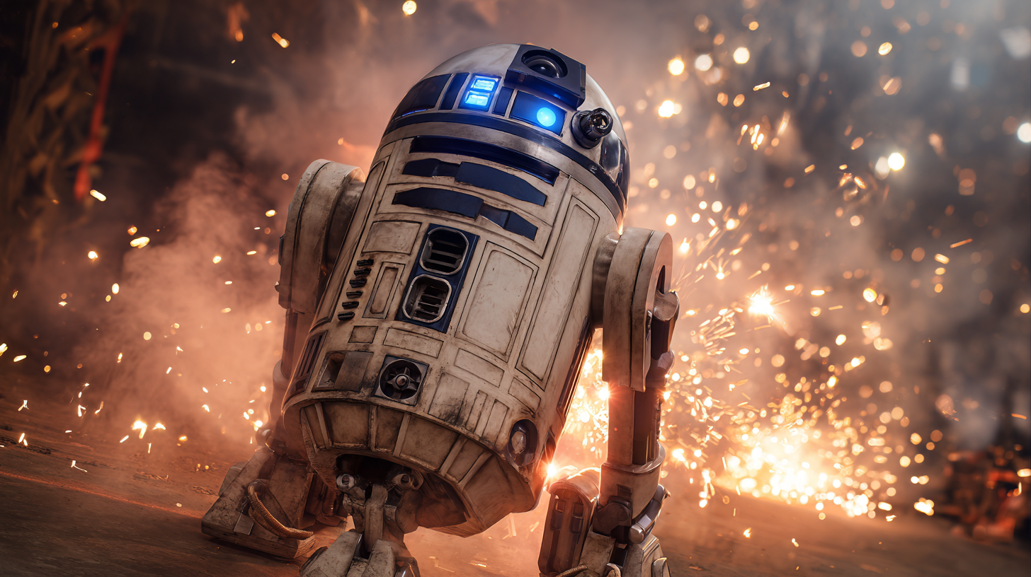 Claude's Product Suite Illustrated as R2-D2's Utility Bay