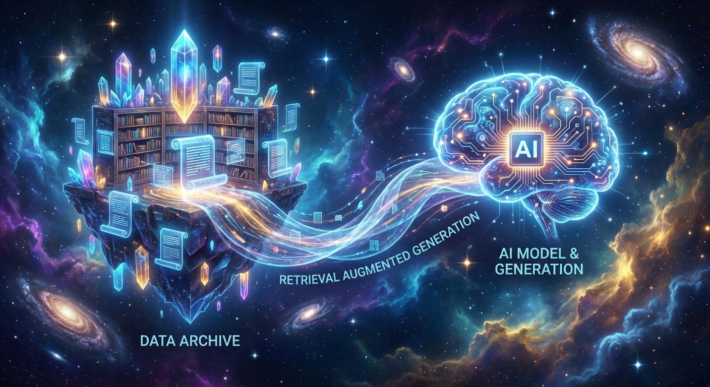 RAG Concept Illustration