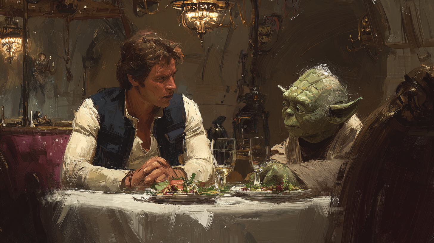 Han Solo vs. the Jedi Council AI Thinking Speed